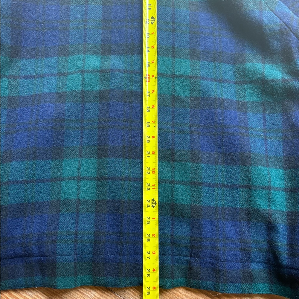 Pendleton 90’s Tartan Plaid Holiday Wool Jacket - image 8